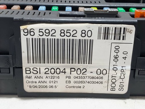9659285280 fuse relay box