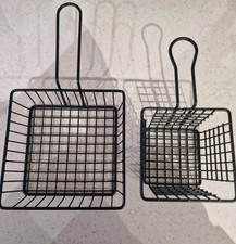Food Serving Snack Metal Baskets