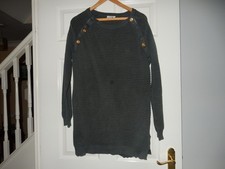 Seraphine Ripple Stitch Maternity & Nursing Sweater L