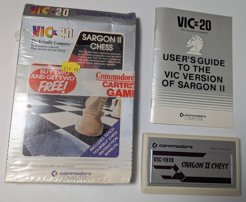 Sargon chess commodore - sargon, ii