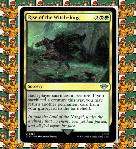 Rise the witch king - of,