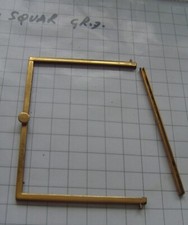 Carriage clock door parts with