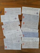 GB Victorian Tax Receipts 1877