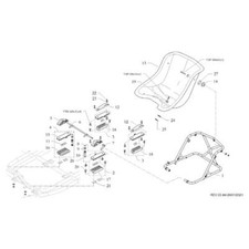 Go Kart Freeline Mount Seat
