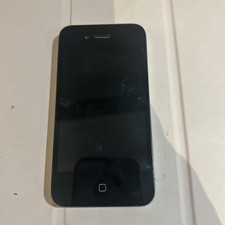 Apple iPhone 4 Black Cracked