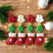 24 Edible Christmas Fondant