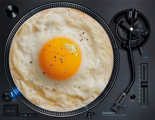 Fried egg sunny side - fried,