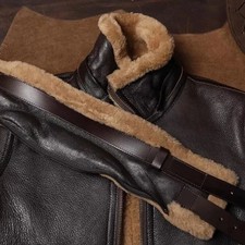 NEW Mens Shearling Flight
