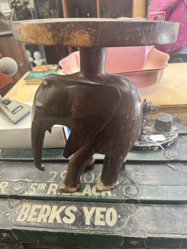 Vintage hand carved solid - vintage,