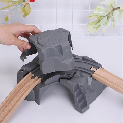Plastic grey double - plastic,