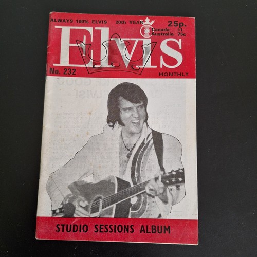 Elvis presley monthly magazine - elvis,