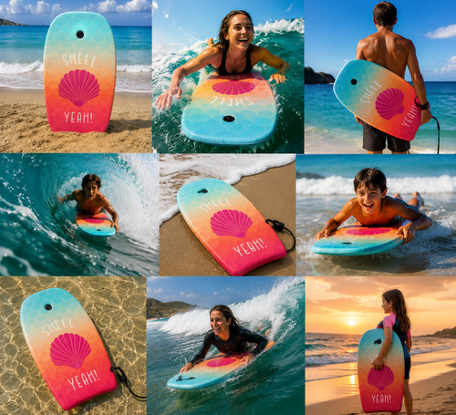 Splash bodyboard shell - bodyboard, 33"