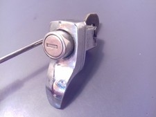 VW Classic Beetle Decklid Engine Lid Lock Latch, NO KEY, 1x Screw Version Chrome