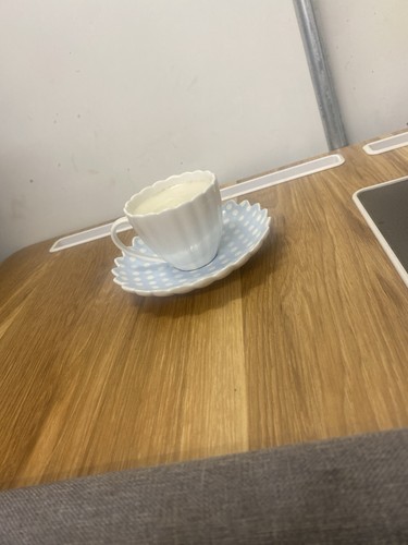 Tea cup and - saucer, candle
