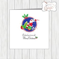Scooter Christmas Xmas Card