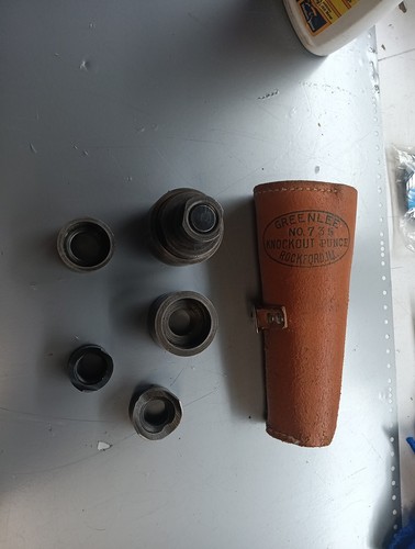 Greenlee knockout punch set - greenlee,