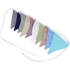  Pennant Banner Triangle Flags Fabric Bunting Banners Birthday Party