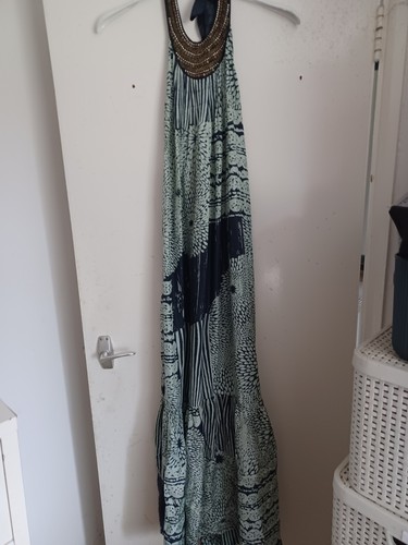 Pyrus silk dress turq - dress, and