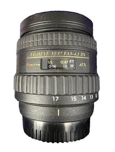 Tokina 107 dx - at-x, fisheye