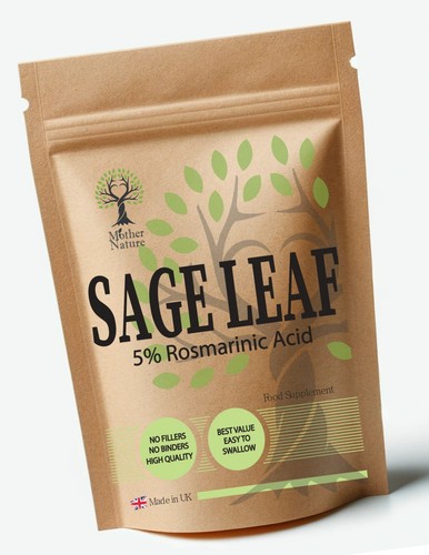Sage leaf capsules 300mg - sage,