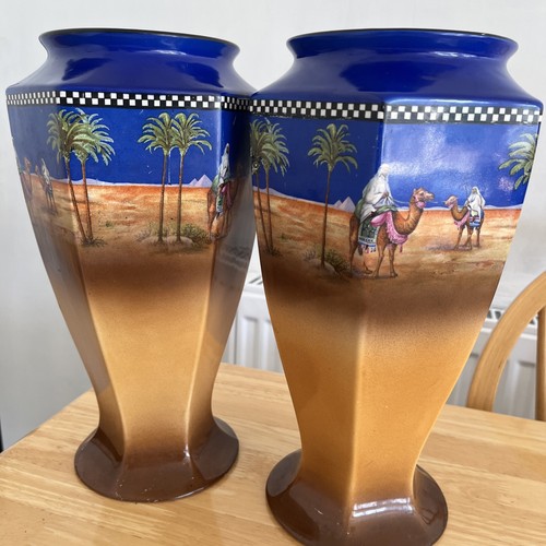 Tunstall pottery vases - h, k