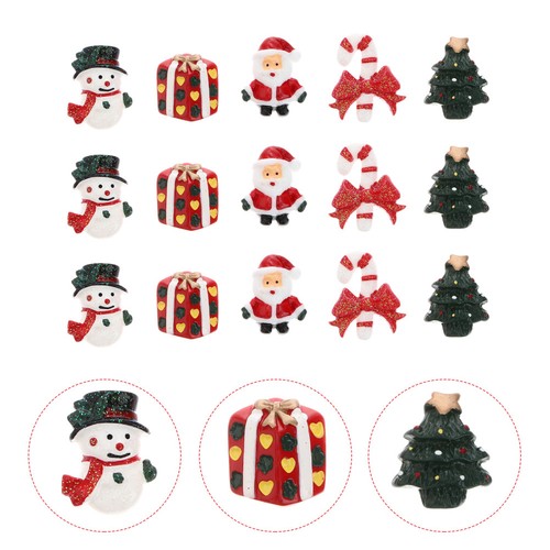Pcs miniature christmas - pcs,