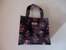 Cath Kidston Small BLUE floral PVC Shopping/Day Bag/Tote - BRAND NEW UNUSED (67)