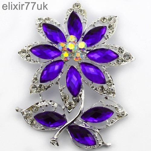 New large silver flower - silver,