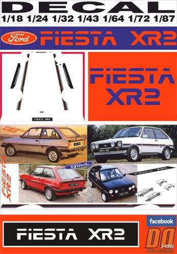 Decal ford fiesta - decal, i