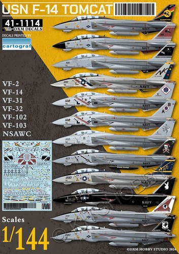 Dxm decal 144 - dxm, usn