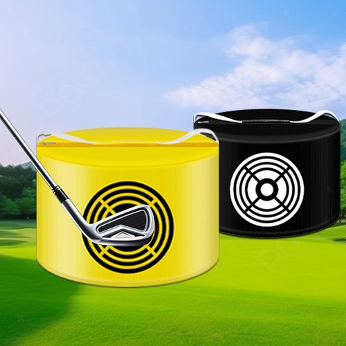 Golf hitting bag impact - golf,