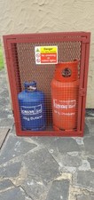 GAS BOTTLE STORAGE LOCKER  CAGE  BATTERY OIL TOOLS