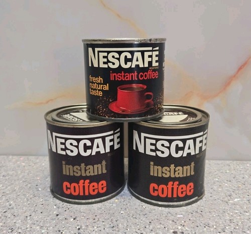 Vintage nescafe instant - nescafe, coffee
