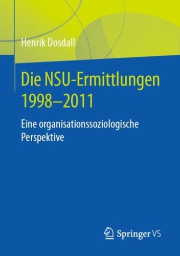 Dosdall die nsu ermittlungen - dosdall,