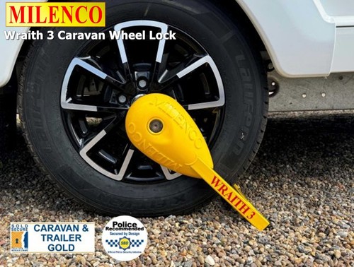 Milenco wraith caravan wheel - caravan,
