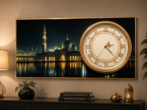 Luxury islamic mosque night - islamic,