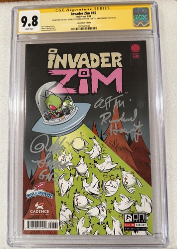 Invader zim cgc ss 9 - ss, 9.8