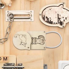 Montessori Busy Board Cat