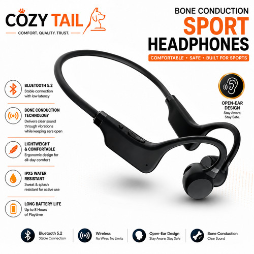 Bone conduction headphones - bone,