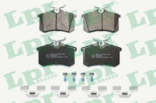 Rear brake pad set - set,