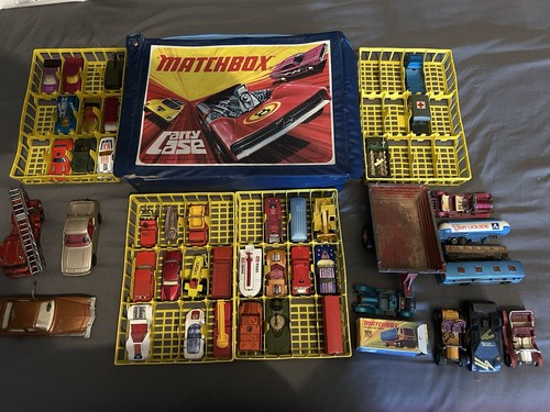 Vintage match box carry - vintage, case