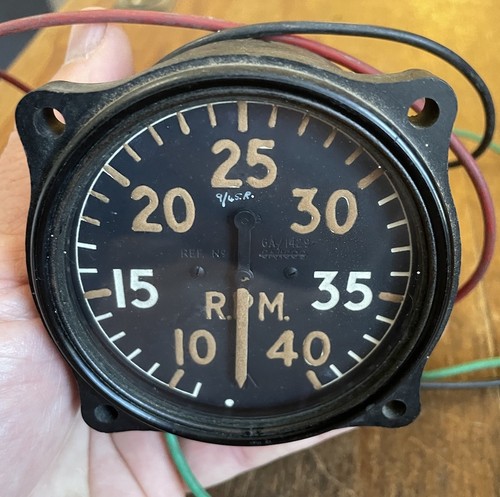 Ww2 raf rpm gauge - ww2,