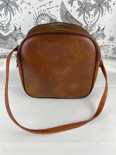 Vintage faux tan leather - vintage,