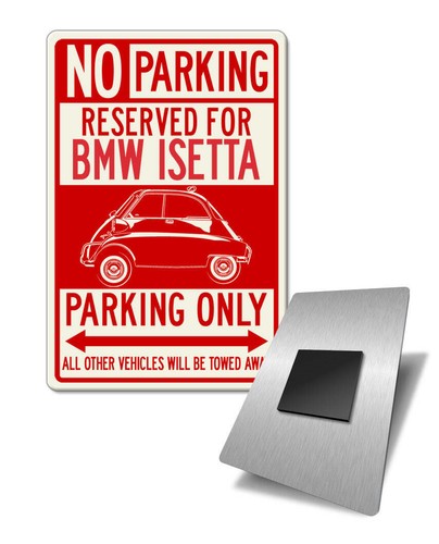 Bmw isetta reserved parking - isetta,
