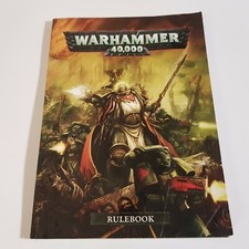 Warhammer 40,000 Rulebook 2012 softcover Games Workshop Used Reading Copy