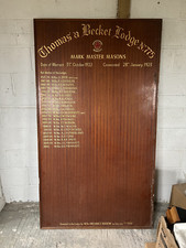 Antique Hand Painted Wooden