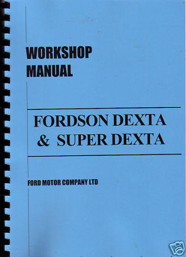 Fordson dexta super - fordson,
