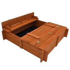 96cm Square Wooden Sandpit