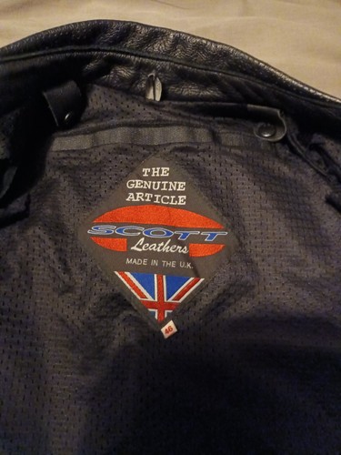 Scott leatherd motorcycle - scott,