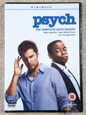 Psych - Series Season 6 - Complete (DVD, 2016) - New & Sealed